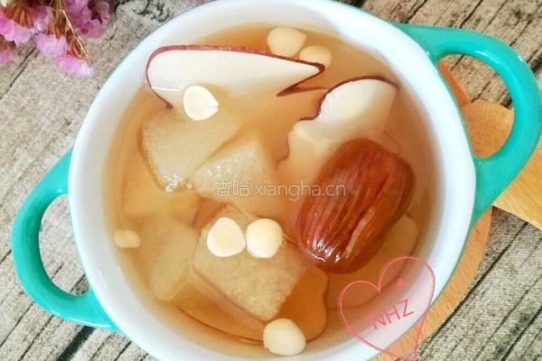 广式海底椰南北杏仁冰糖水的做法图解4