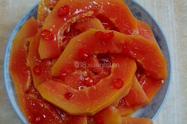 腌木瓜 简单美味的做法图解5