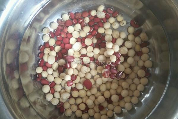 南瓜豆浆的做法图解3