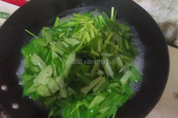 凉拌空心菜的做法图解3