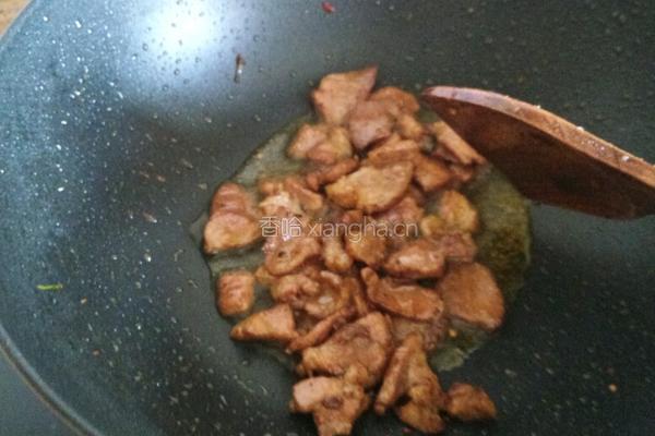 葱爆肉的做法图解4