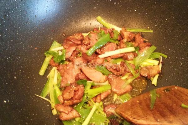 葱爆肉的做法图解5