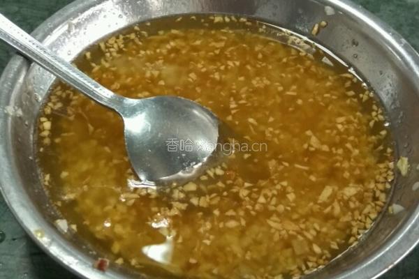 蒜蓉粉丝蒸带子的做法图解5