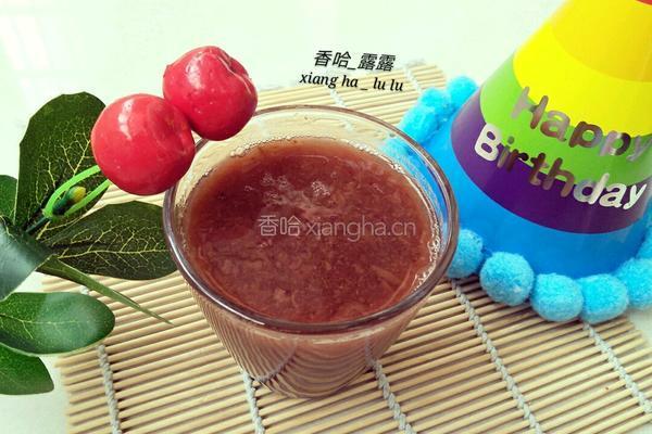 鲜榨樱桃汁的做法图解6