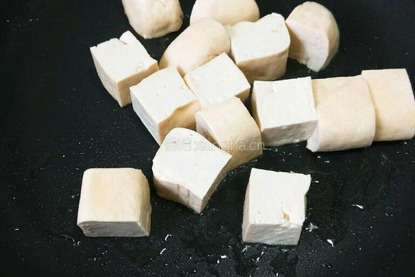 野小笋煮豆腐的做法图解4