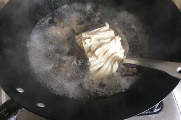 肉沫香菜豆腐羹的做法图解7