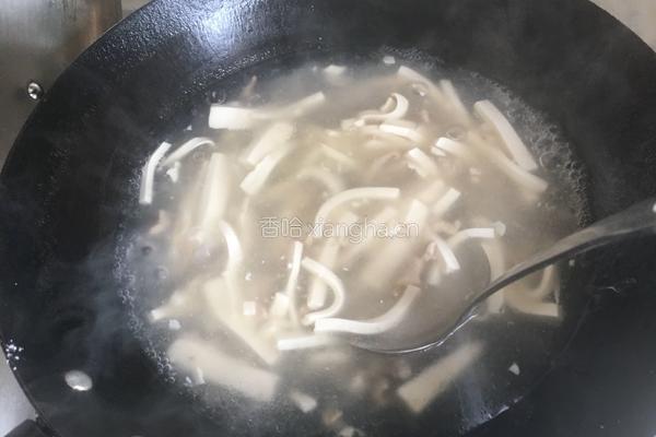 肉沫香菜豆腐羹的做法图解10