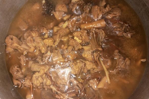 长参炖鸭肉的做法图解8
