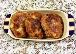 自制汉堡包肉饼胚