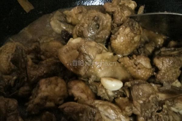 毛豆烧鸡的做法图解3