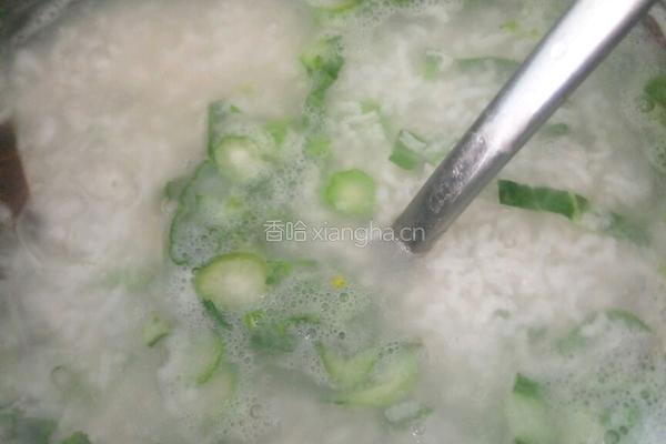 虾仁香菇粥的做法图解8