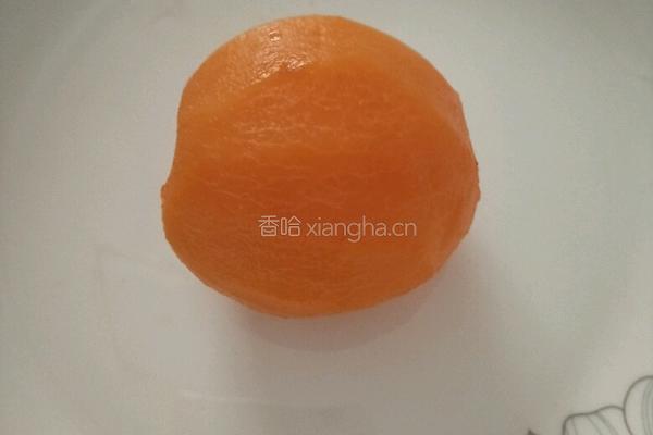 冰糖杏子罐头的做法图解2
