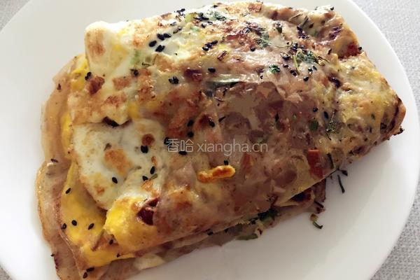 煎饼的做法图解7