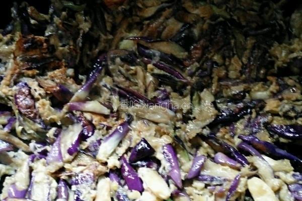 鸡蛋面粉煎茄子的做法图解5