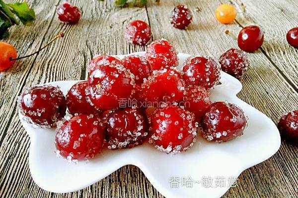 甜砂樱桃果儿的做法图解6