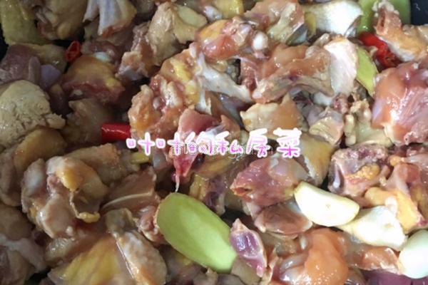 生炒鸡的做法图解4