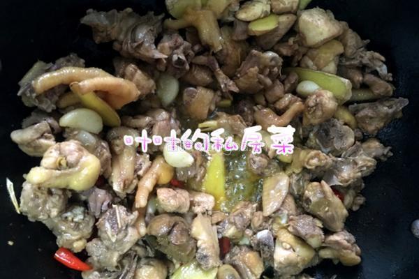 生炒鸡的做法图解5