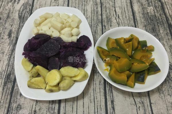 椰汁杂锦芋圆的做法图解6