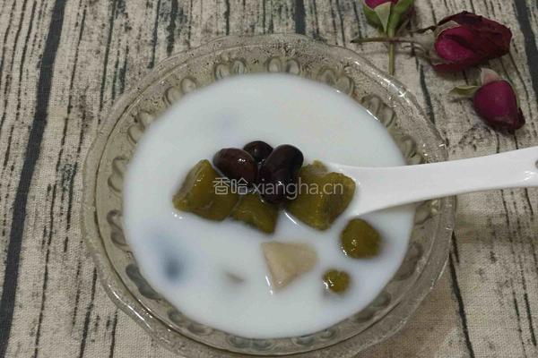 椰汁杂锦芋圆的做法图解17