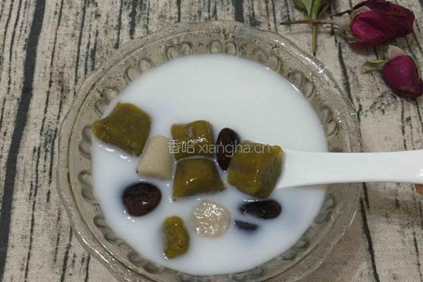 椰汁杂锦芋圆的做法图解19