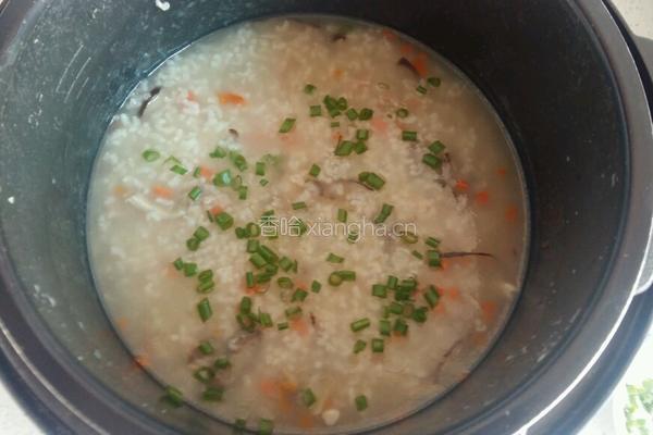 香菇瘦肉粥的做法图解6