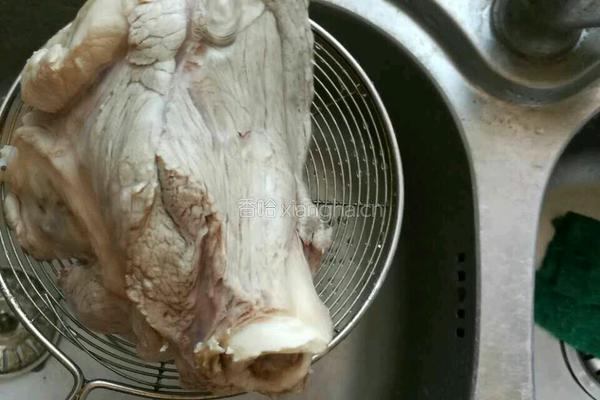 炖大棒子骨的做法图解4