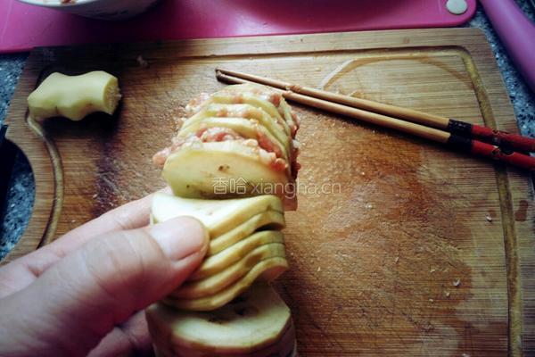 肉末茄子夹的做法图解4