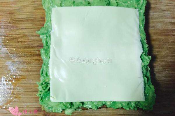 牛油果芝士三文治的做法图解8