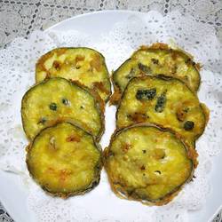 青菜肉馅茄饼的做法[图]