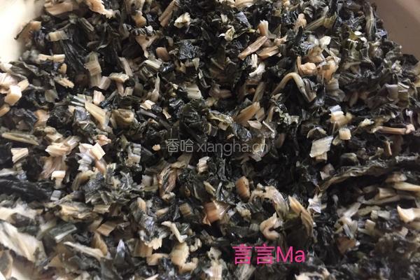 菜干五花肉糯米鸡的做法图解3