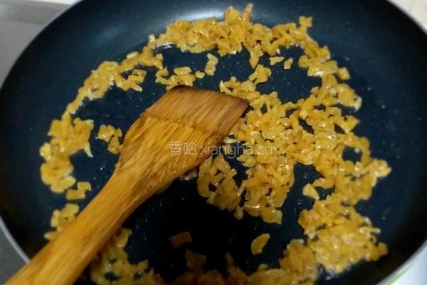 菜脯蛋（萝卜干炒蛋）的做法图解5