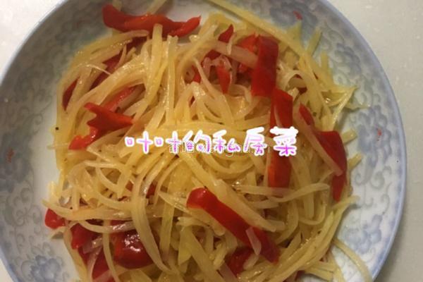 炒土豆丝的做法图解4
