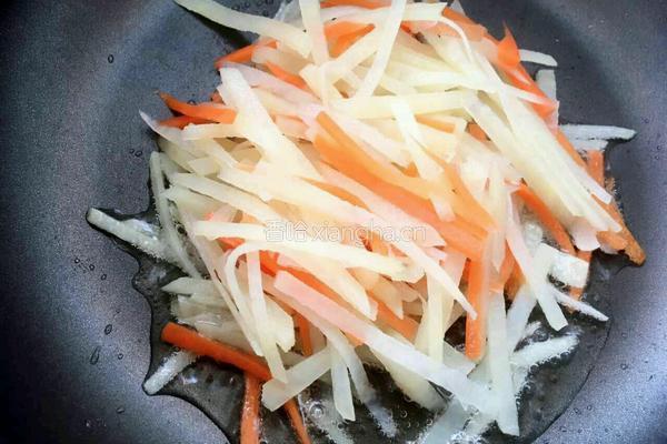 土豆丝鸡蛋饼的做法图解7
