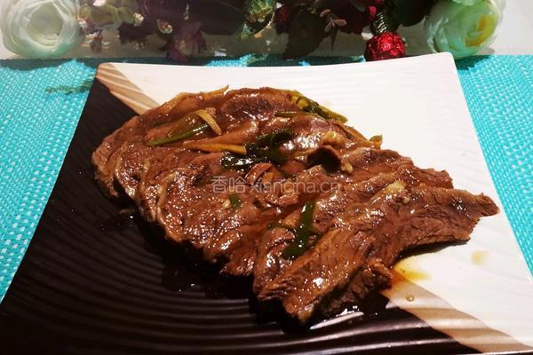 扒牛肉条的做法图解8
