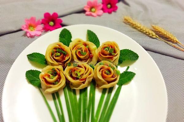 玫瑰花煎饺的做法图解19