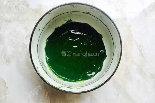 抹茶旋风蛋糕卷的做法图解3