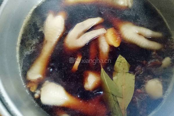 秘制红烧鸡爪的做法图解9