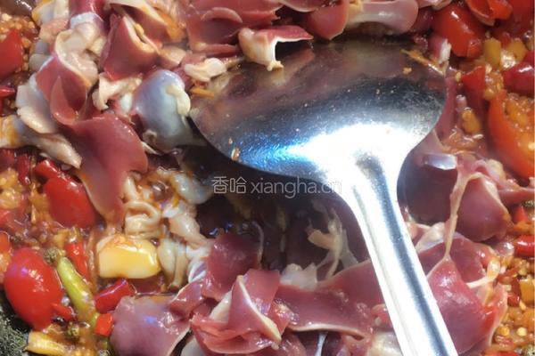 爆炒鸭胗的做法图解7