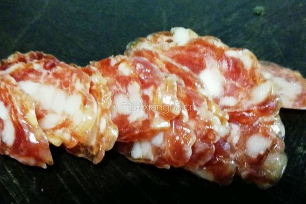 广味香肠烤菠菜的做法图解4