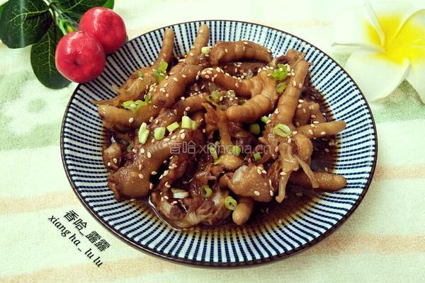 红烧鸡爪