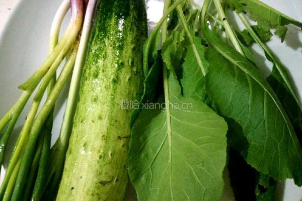 东北蘸酱菜的做法图解1