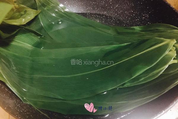 甜粽-红豆粽的做法图解6