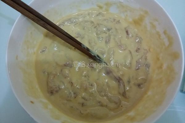 丝瓜烩滑肉的做法图解3
