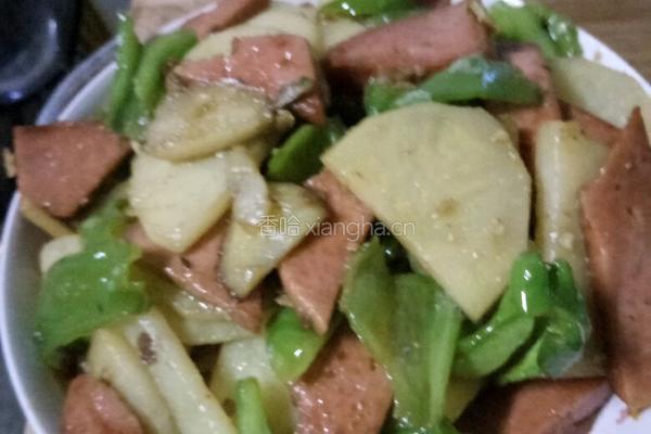 火腿土豆片的做法图解6