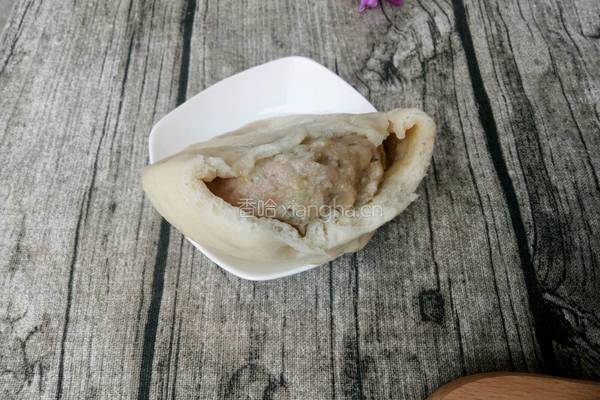 茄子馅肉包的做法图解17