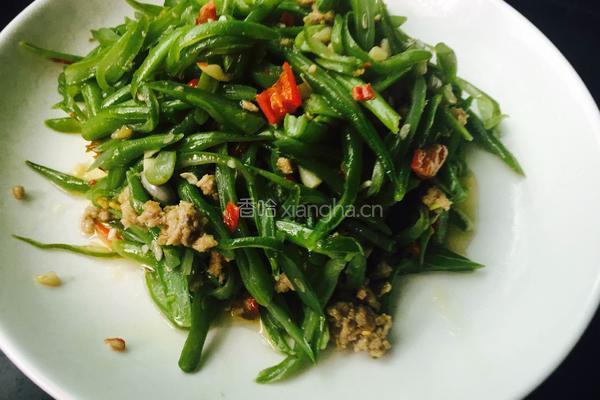 肉末四季豆的做法图解6