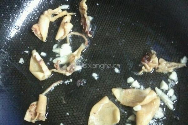 干鱿鱼炒荷兰豆的做法图解5