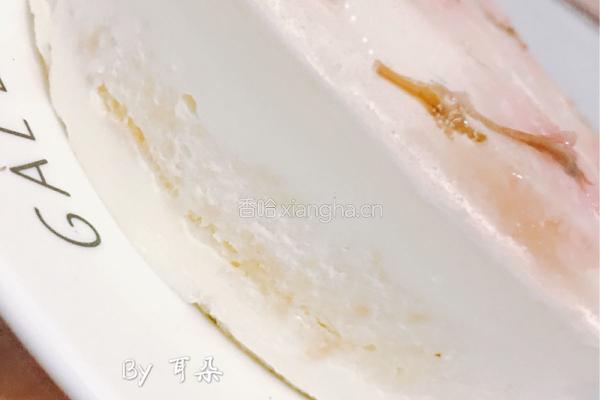 浪漫 高颜值 樱花酸奶慕斯蛋糕 戚风夹层 送给爱人的做法图解21