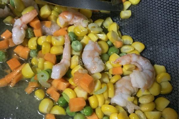 什锦蛋炒饭的做法图解7