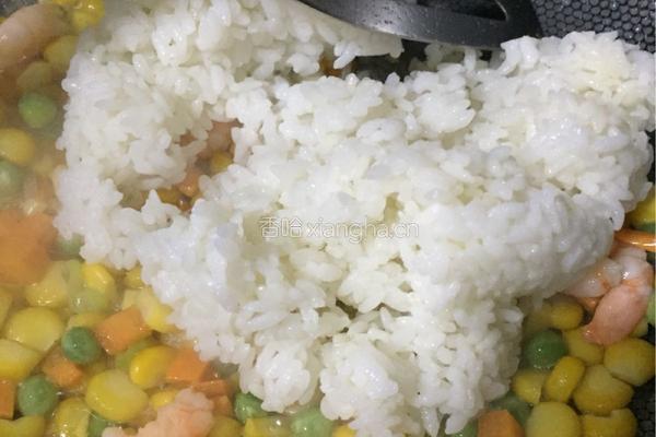 什锦蛋炒饭的做法图解8